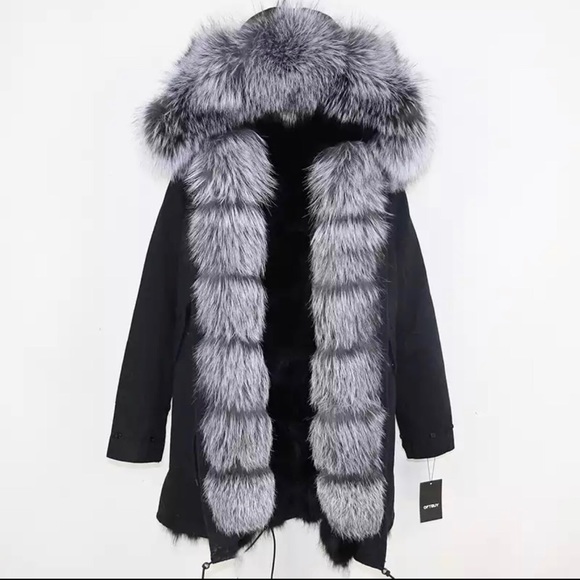 Jackets & Blazers - Winter coat with fox fur